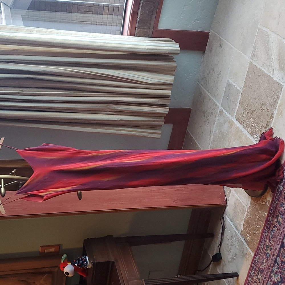 Red and purple dress or sexy nightgown